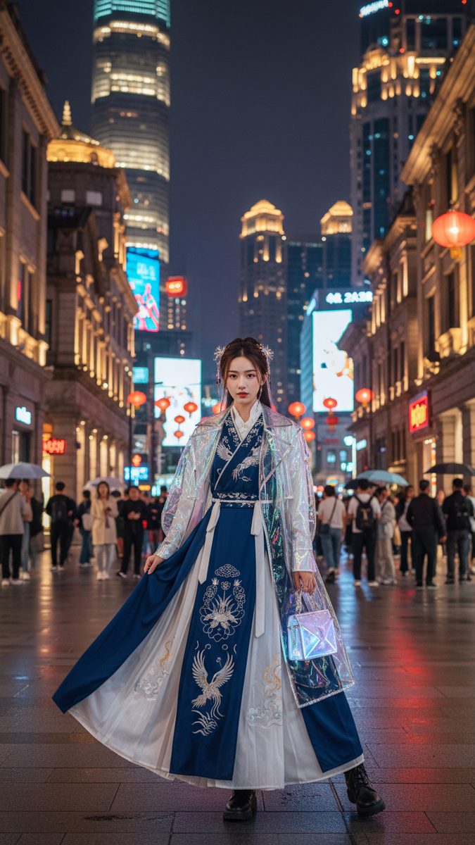 Seedream 4.5 — Modern Hanfu