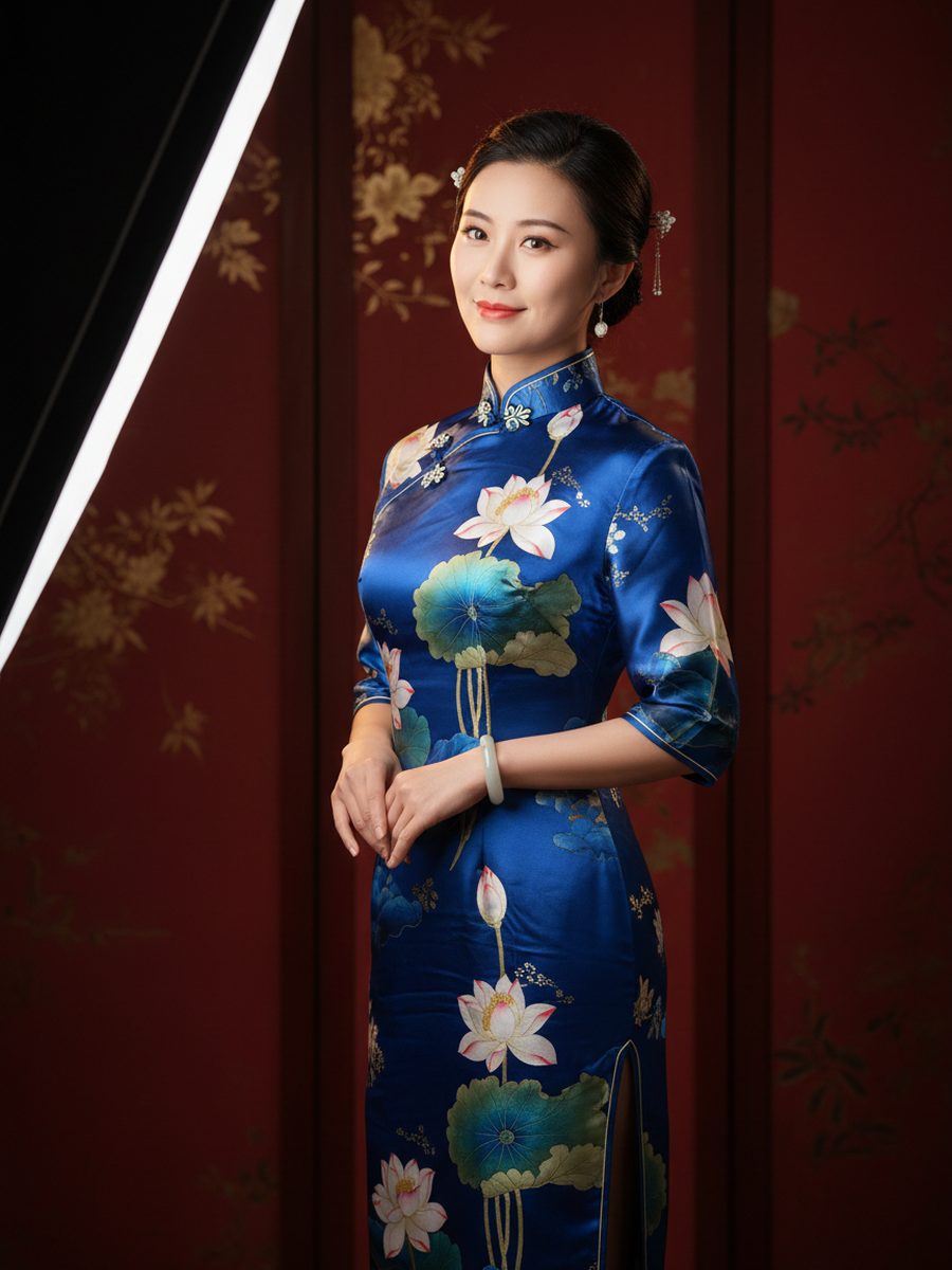 Seedream 4.5 — Silk Qipao