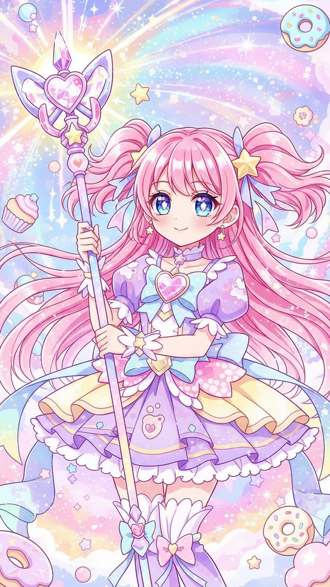 Stable Diffusion 3.5 — Magical Girl